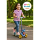 Stitch Figürlü 3 Tekerlekli Scooter - Çok Renkli
