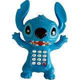 Stitch (Mavi ) Sesli Müzikli Oyuncak Telefon 15 cm