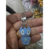Stitch Peluş Figür Charm Anahtarlık Mavi Çanta Süsü Sevimli Hediye Aksesuarı
