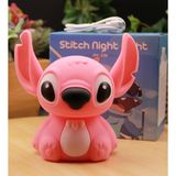 STİTCH PREMİUM SERİ SİLİKON GECE LAMBASI - PEMBE