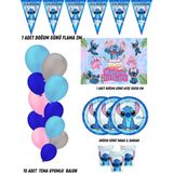 Stitch Stiç & Angel Doğum Günü Parti Malzemeleri Süsleri Partymix - 40 Kişilik