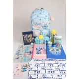 Stitch x Dekomus Lisanslı Stitch "Urban Aloha Collection" Okul Ve Kalem Çantası, Kilitli Hatıra Defteri, A4 Okul Defteri Kırtas