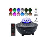 STLIFE Projektör Sese Duyarlı Led Bluetooth Hoparlör Sese Duyarlı Hoparlör Disko Topu Gece Lambası A Kalite