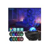 STLIFE Usb Mp3 Çalar Starry Projektör Bluetooth Hoparlör Sese Duyarlı Disko Topu Parti Gece Lambası