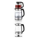 Stm-5990 2’Si 1 Arada Çay Makinesi Ve Kettle 2.0 L + 1.2 L Cam Demlik