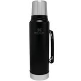 Stnaley 10-08266-002 Klasik Vakumlu 1 Litre Çelik Termos - Siyah