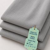 StoffBook gri %100 pamuk gazlı bez kumaş, yamalı kumaş, nefes alan muslin kumaş, dikiş, tülbent, ince kumaş, bebek, kıyafet ve dekorasyon için, metrelik ürün, 50 cm'den itibaren, e508