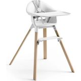 Stokke Clikk Highchair White Ergok Mama Sandalyesi, Kolay Kurulum ve Hafif Tasarım - Beyaz