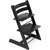 Stokke Tripp Trapp Chair Black Ayarlanabilir Ergok Ahşap Sandalye, - Siyah