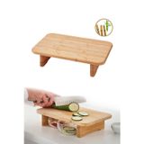 Stolthet Premium Ayaklı Bambu Sunum Tahtası 35x22 cm