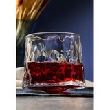 Stone 2li Karıştırıcı Kokteyl Bardağı - Meşrubat Bardak Takımı - Dönme Mekanizmalı- 160 ml - Şeffaf