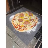 Stone Edition %100 Doğal Bazalt Pizza Taşı 30X40X2CM Dikdörtgen Gri Doğal Taş Özellikli