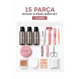 Stone Ready Kit 15 Parça Seyahat ve Kişisel Bakım Seti Kadınlara Özel