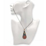 Stoneage F04416 Akik Taşlı Üzümlü Kolye