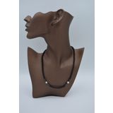 STONEAGE HEMATİT İNCİ VE ONİKS TAŞLI KOLYE