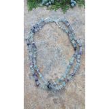 Stoneage Jewellery Florit Doğal Taş Çift Sıra Bayan Kolye