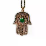 Stoneage RF03335 Jewellery Kök Zümrüt Otantik Kolye