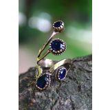 Stoneage Safir Ayarlanabilir Kadın Yüzük