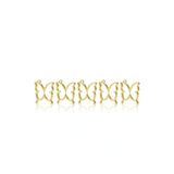 Stonechem 3.5 cm Kelebek Gold Zamak Kolye Ucu Epoksi ve Takı Yapımına Uygun(5 Adet)