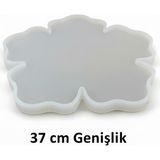 Stonechem Epoksi Çiçek Tepsi ve Tabak Silikon Kalıbı – Reçine İçin Dekoratif Çiçek Formlu Sunum Tepsisi ve Takı Tabağı Kalıbı (Parlak Yüzeyli, Esnek ve Sanatsal Tasarım Kalıbı)