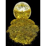 Stonechem Epoksi Glitter Sim 50 gr - Kalın Mikron Parlak Gold (Altın) - Yüksek Işıltılı Reçine ve Hobi Simi