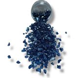 Stonechem Epoksi İçin Parlak Cam Kırıkları – 4-8 mm Lacivert (Dark Blue) Dekoratif Süsleme Taşı 100 gr