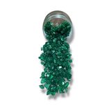 stonechem Epoksi İçin Parlak Cam Kırıkları 4-8 mm Zümrüt Yeşil 100 gr Dekoratif Taş