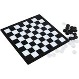 Stonechem Epoksi Satranç ve Dama Tahtası Silikon Kalıbı – 28x28 cm Büyük Boy Parlak Yüzey - Beyaz
