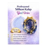 Stonechem Fiyonklu Oval Çerçeve Silikon Kalıp | Epoksi Reçine, Mum, Sabun Kalıbı,taş Tozu