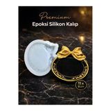 Stonechem Fiyonklu Yuvarlak Çerçeve Silikon Kalıp | Epoksi Reçine, Mum, Sabun Kalıbı,taş Tozu