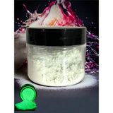 Stonechem İnce Mikron Fosfor Tozu 100 gr - Karanlıkta Parlayan Işımalı Pigment - Epoksi, Reçine ve Boya Uyumlu