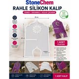 Stonechem Rahle Silikon Kalıp – Epoksi Kur’an-I Kerim Rahlesi, Kitap Standı, Tablet Standı Reçine Döküm Kalıbı 25X40 cm
