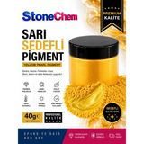Stonechem Sarı Sedefli Pigment 40 G – Epoksi, Reçine, Mum, Sabun ve Boya Için