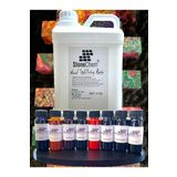 stonechem Stabilize Ağaç Emprenye Reçinesi 5kg Boya Seti 8x20gr