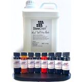 Stonechem Stabilize Emprenye Reçinesi 5kg + Boya Seti 8X20GR