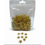 Stonechem Tırtıklı Mini Yıldız Natural – 100 Adet Gerçekçi Deniz Yıldızı Figürü (Epoksi, UV Reçine ve Marin Temalı Tasarımlar İçin Doğal Dokulu Süsleme)