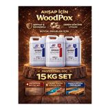 stonechem Woodpox Ahşap Şeffaf Epoksi Reçine 15 Kg Yüksek Döküm 3 cm Derin Döküm İçin (HEDİYELİ)