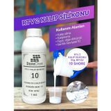 stonechem Yüksek Kalite 1. Sınıf RTV 2 Kalıp Silikonu 1 KG BEYAZ 10 SHORE