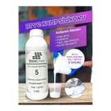 stonechem Yüksek Kalite 1. Sınıf RTV 2 Kalıp Silikonu 1 KG YARI ŞEFFAF 5 SHORE