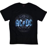 Stoned Ac-Dc Baskılı T-Shirt - Siyah