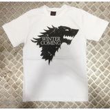stonedfame Game Of Thrones Baskılı T-Shirt - XXXXL - Beyaz