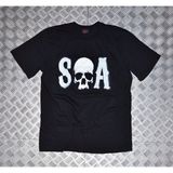 stonedfame Sons Of Anarchy Baskılı T-Shirt - XXXL - Siyah