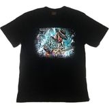 Stonedfame Stevıe Ray Baskılı T-Shirt - XL - Siyah