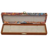 Stonelys Lüks Kadife Takı Kutusu, Mücevher ve Tesbih için, Desenli Kadife Kaplama, Kilitli, Premium Hediye Kutusu (DESENLİ TABA, 28X7)