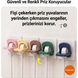 Stonestory Fiş Çekme Aparatı – Prizden Fiş Çıkarma Yardımcısı, Kablo Fişi Tutacağı, Ergonomik Fiş Çıkarma Aparatı - 10 Adet - Beyaz