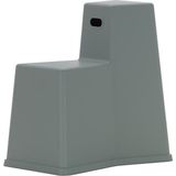 Stool Tool Tabure, Konstantin Grcic Tasarımı, Tüv ve Gs Sertifikalı Modern Tasarım - Gri