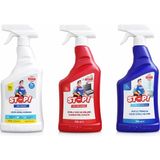 Stop Forte 3 Lü Temizlik Seti Leke Çıkarıcı Yağ Kir Wc Banyo Temizleyici - 1