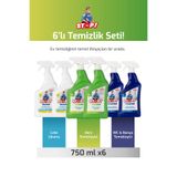 STOP Forte Zorlu Leke Seti 6 x 750 ML Leke, Derz,Tuvalet Temizleyici