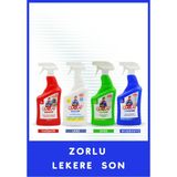 Stop Forte Zorlu Leke Temizleyici Seti 4 x 750 ml Yağ, Kir, Derz, Tuvalet, Banyo İçin Etkili
