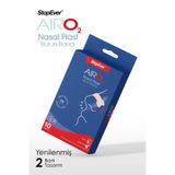 StopEver Air O2 Nasal Plast Burun Bandı 10'lu